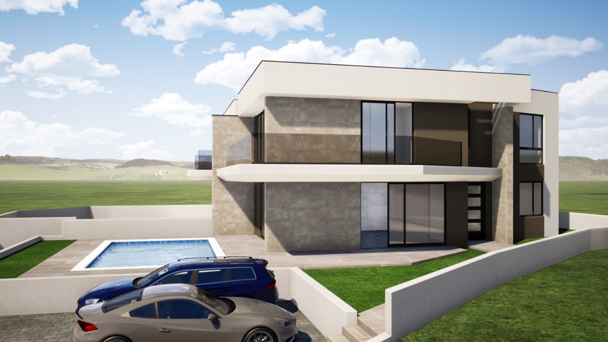 ISOLA DI KRK, dintorni della città di Krk - Terreno edificabile con vista mare