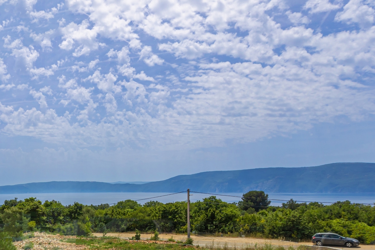ISOLA DI KRK, dintorni della città di Krk - Terreno edificabile con vista mare