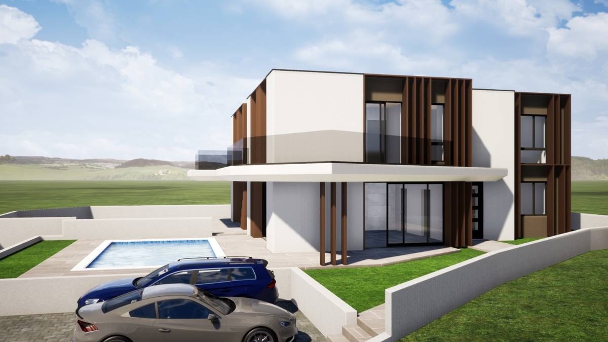 ISOLA DI KRK, dintorni della città di Krk - Terreno edificabile con vista mare