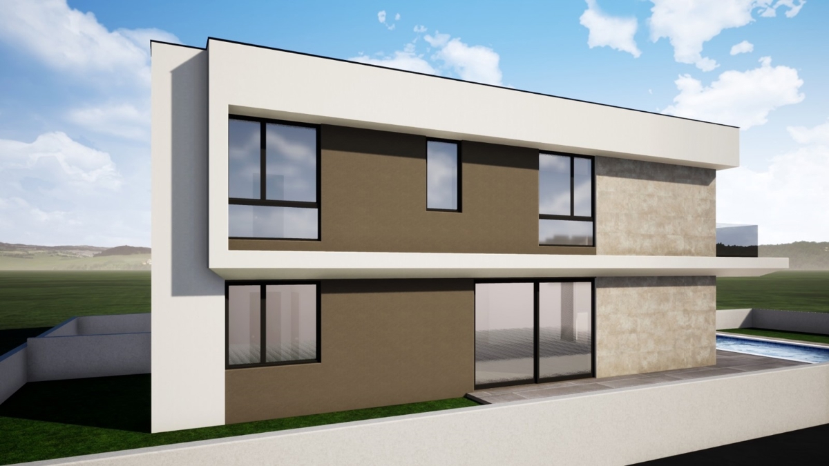 ISOLA DI KRK, dintorni della città di Krk - Terreno edificabile con vista mare