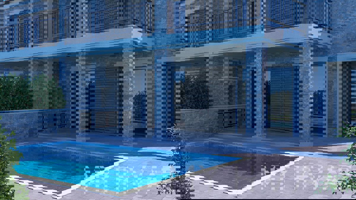 Terreno edificabile con progetto concettuale a Vrisnik