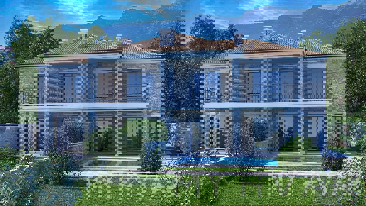 Terreno edificabile con progetto concettuale a Vrisnik