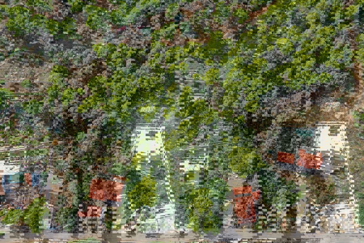 Edificio con terreno vista mare a Zavala est