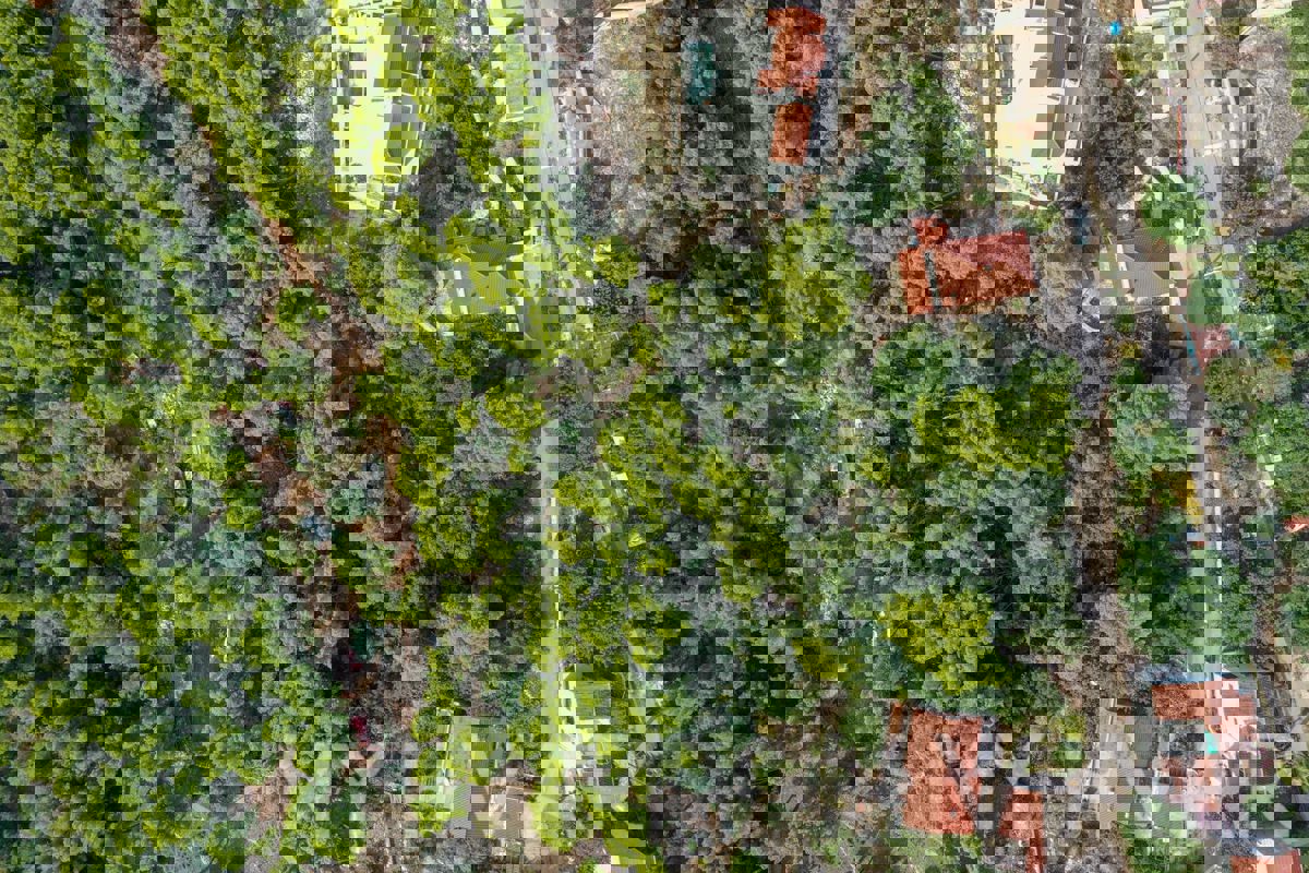 Edificio con terreno vista mare a Zavala est