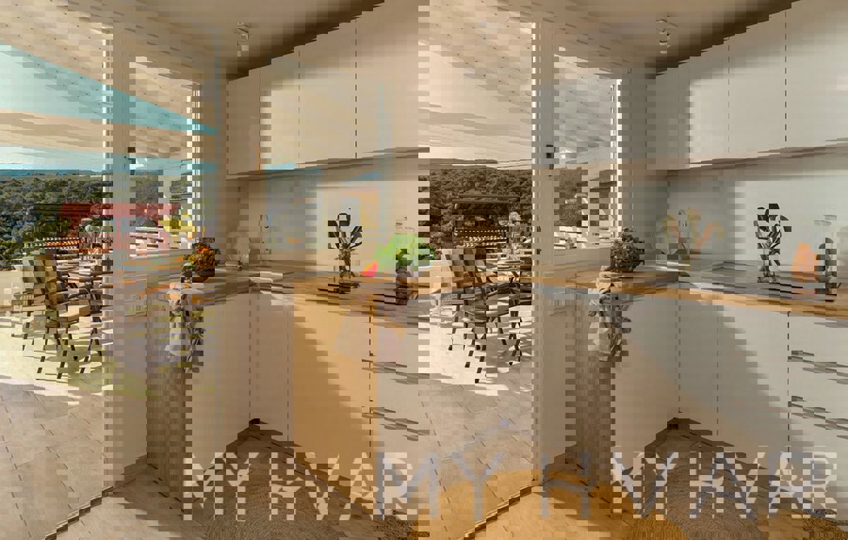 Villa con piscina a Vrboska