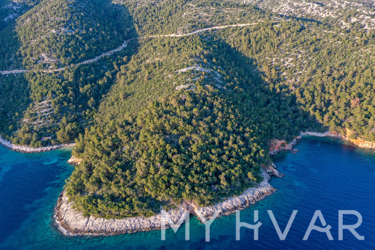 Terreno con baia privata