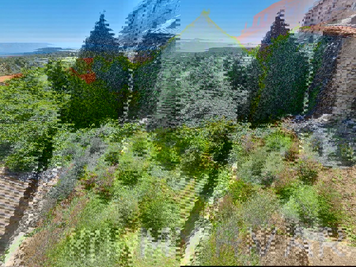 Casa in pietra a Vrbanj con giardino e terrazza