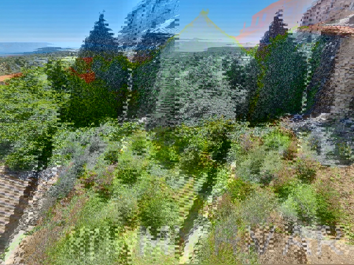 Casa in pietra a Vrbanj con giardino e terrazza