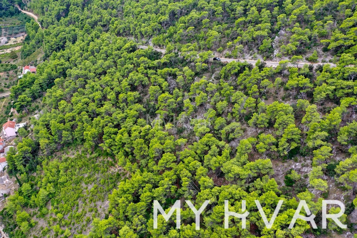 Terreno edificabile nella baia di Stiniva vicino a Brusje