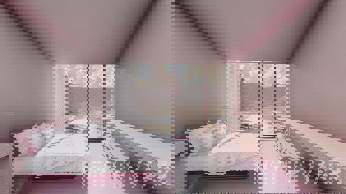 Terreno esclusivo con progetto di villa a Jelsa