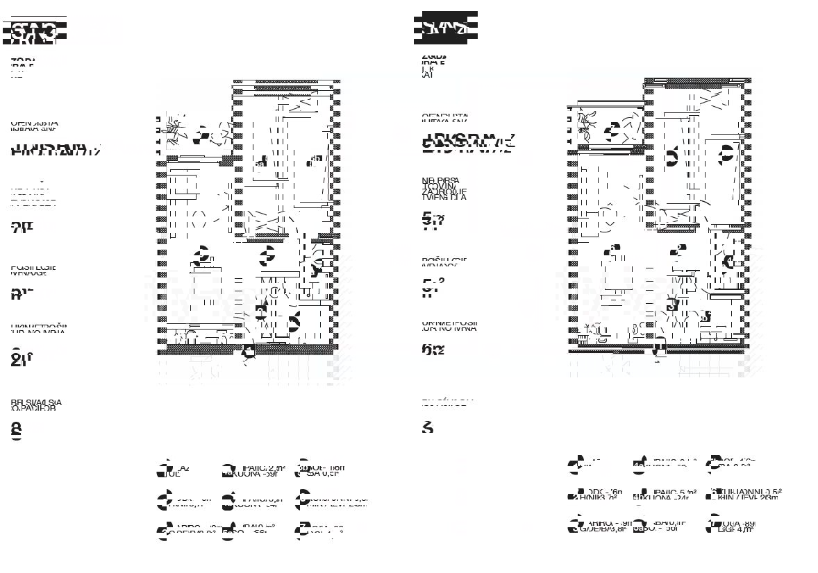 Appartamenti di nuova costruzione con parcheggio a Vrboska