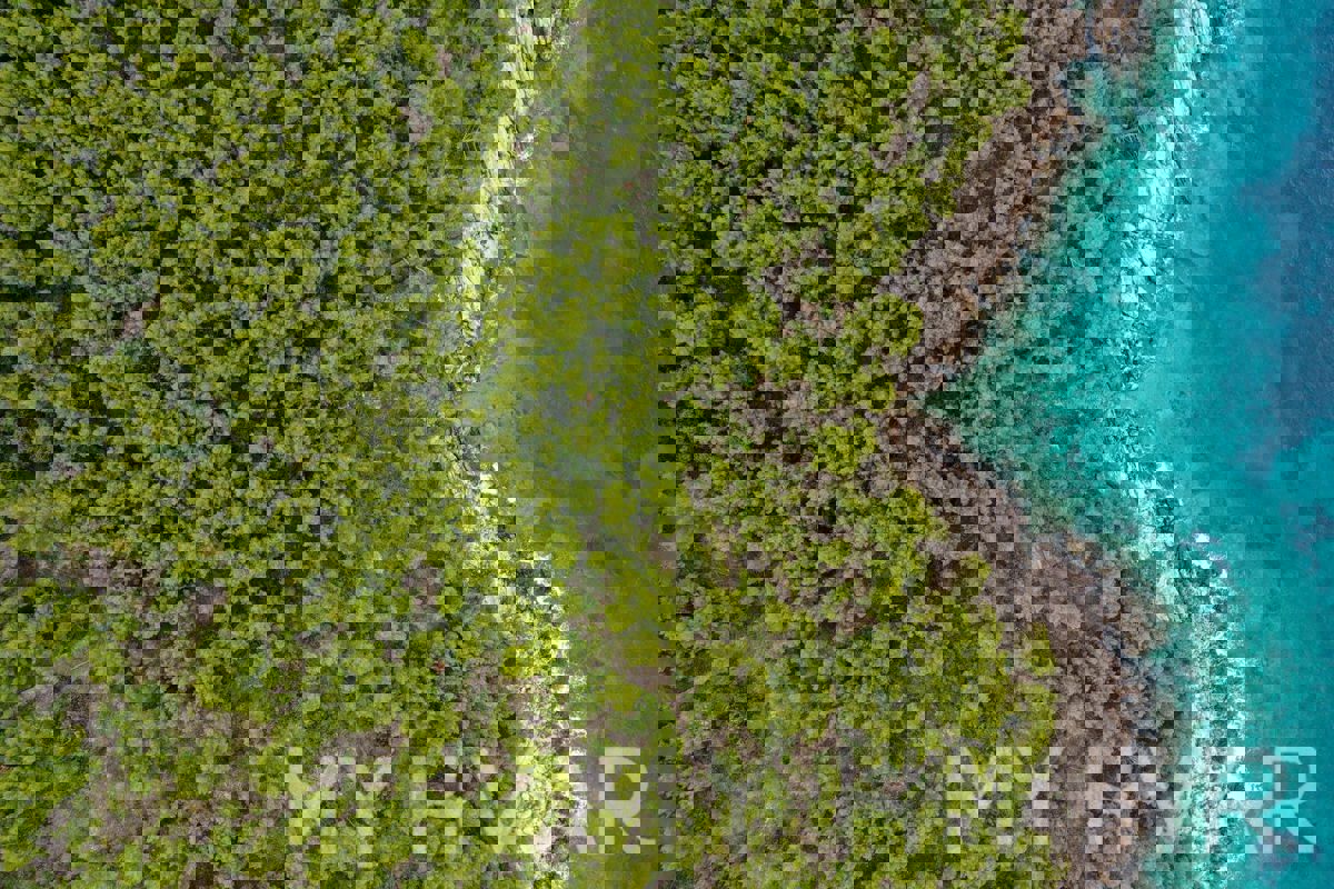 Terreno Vrbinka sopra il mare