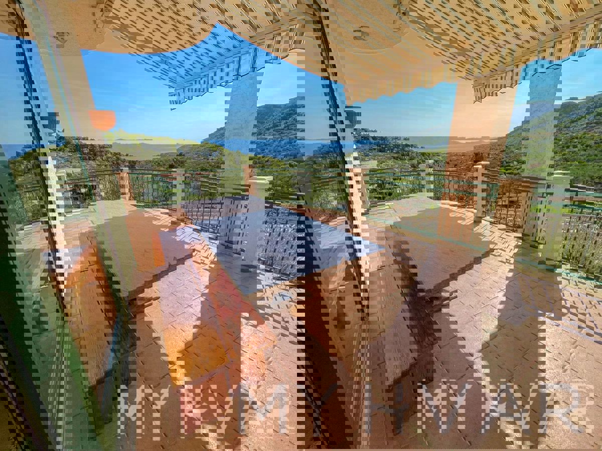 Casa familiare con piscina a Vrisnik