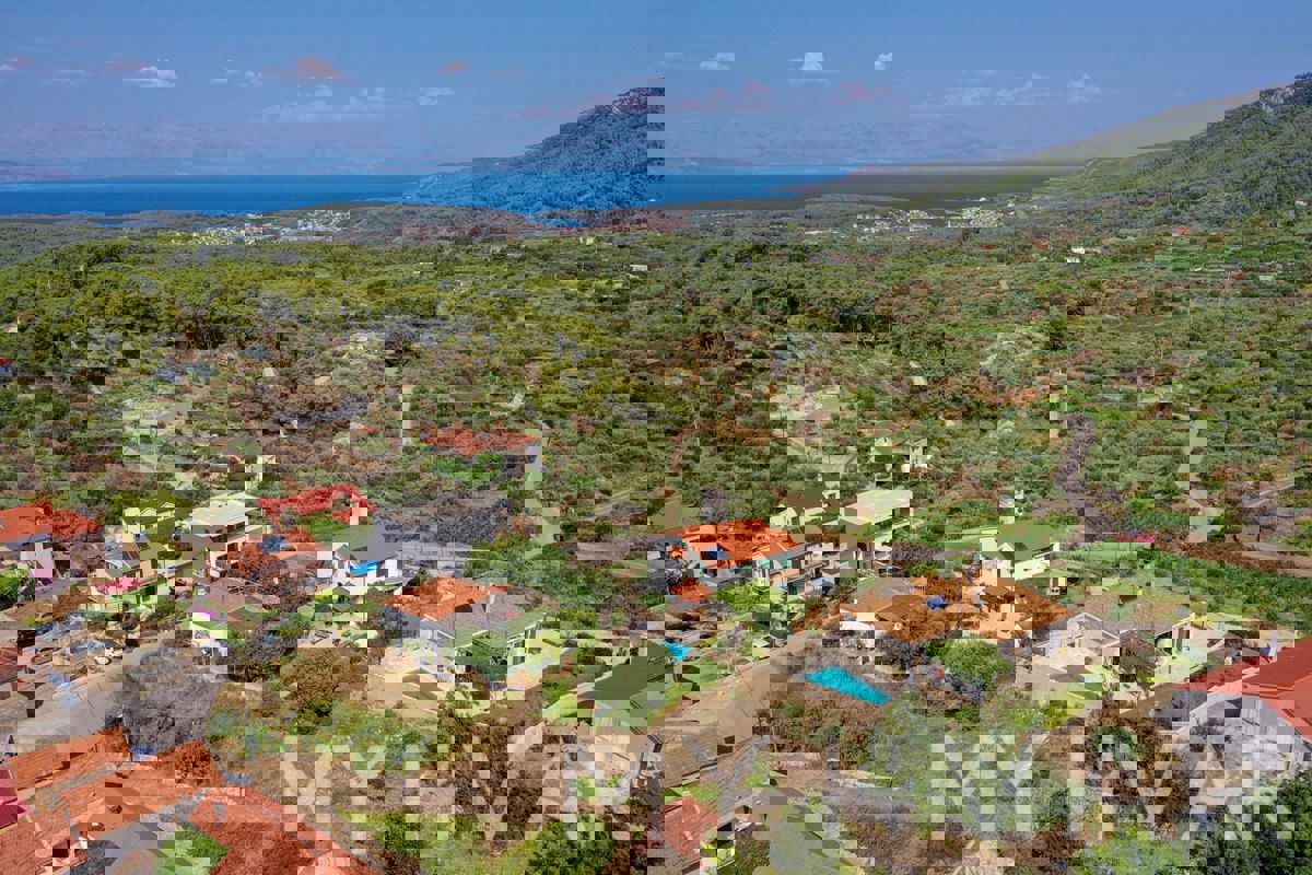 Casa familiare con piscina a Vrisnik