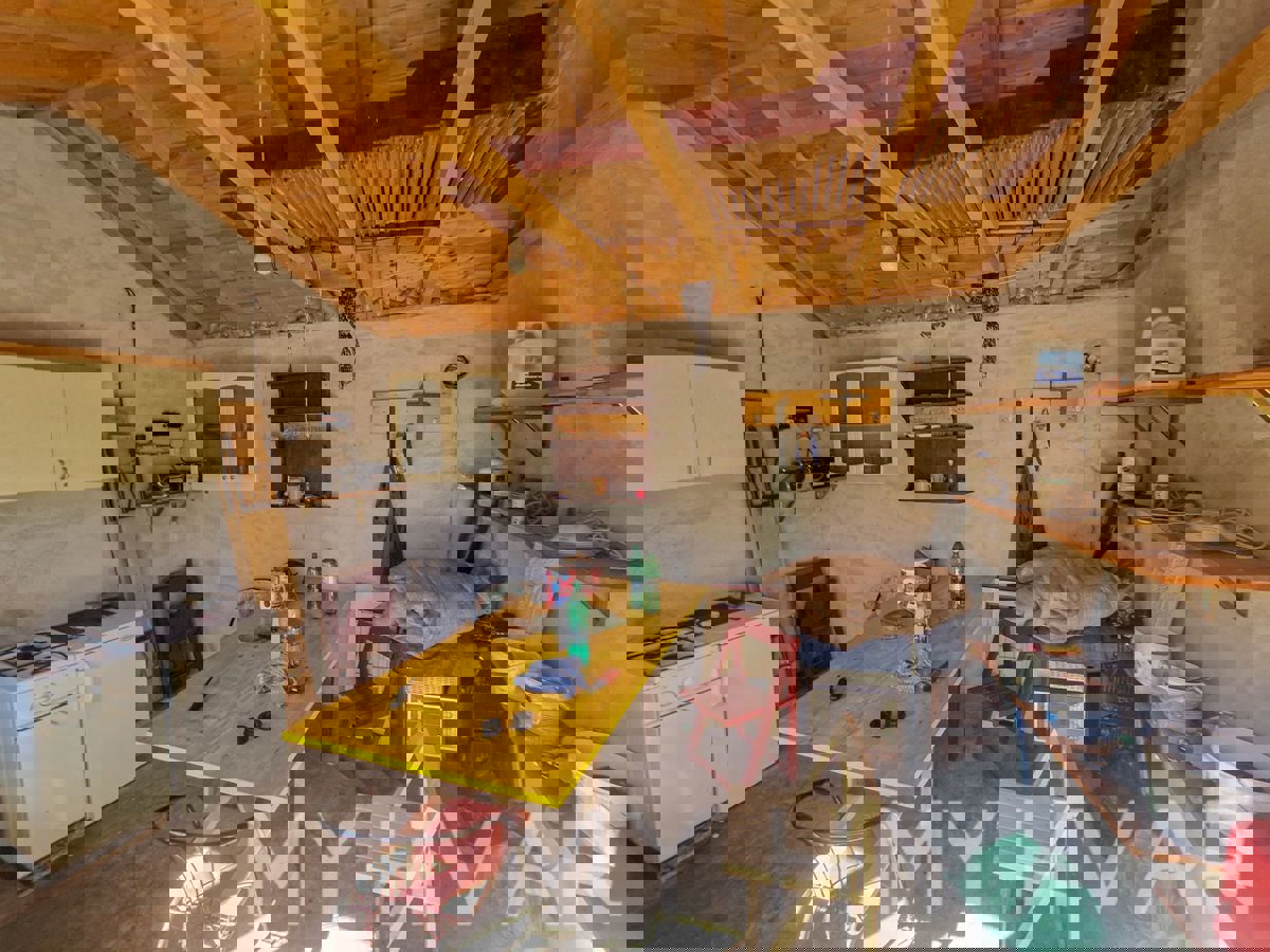 Uliveto con vista mare a Jelsa