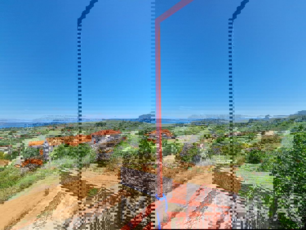 Casa con vista mare a Poljica