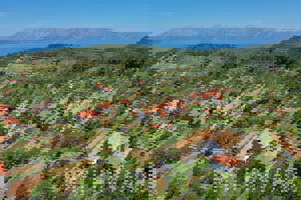 Casa con vista mare a Poljica