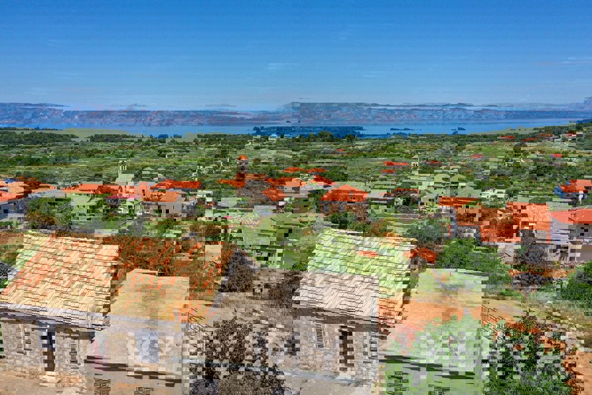 Casa con vista mare a Poljica