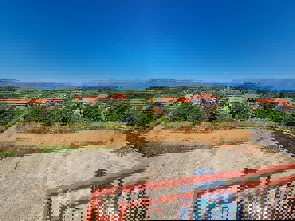 Casa con vista mare a Poljica