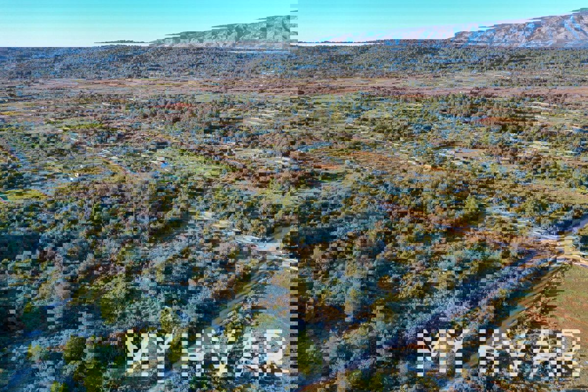 Campo agricolo ad Ager con rifinitura dalmata