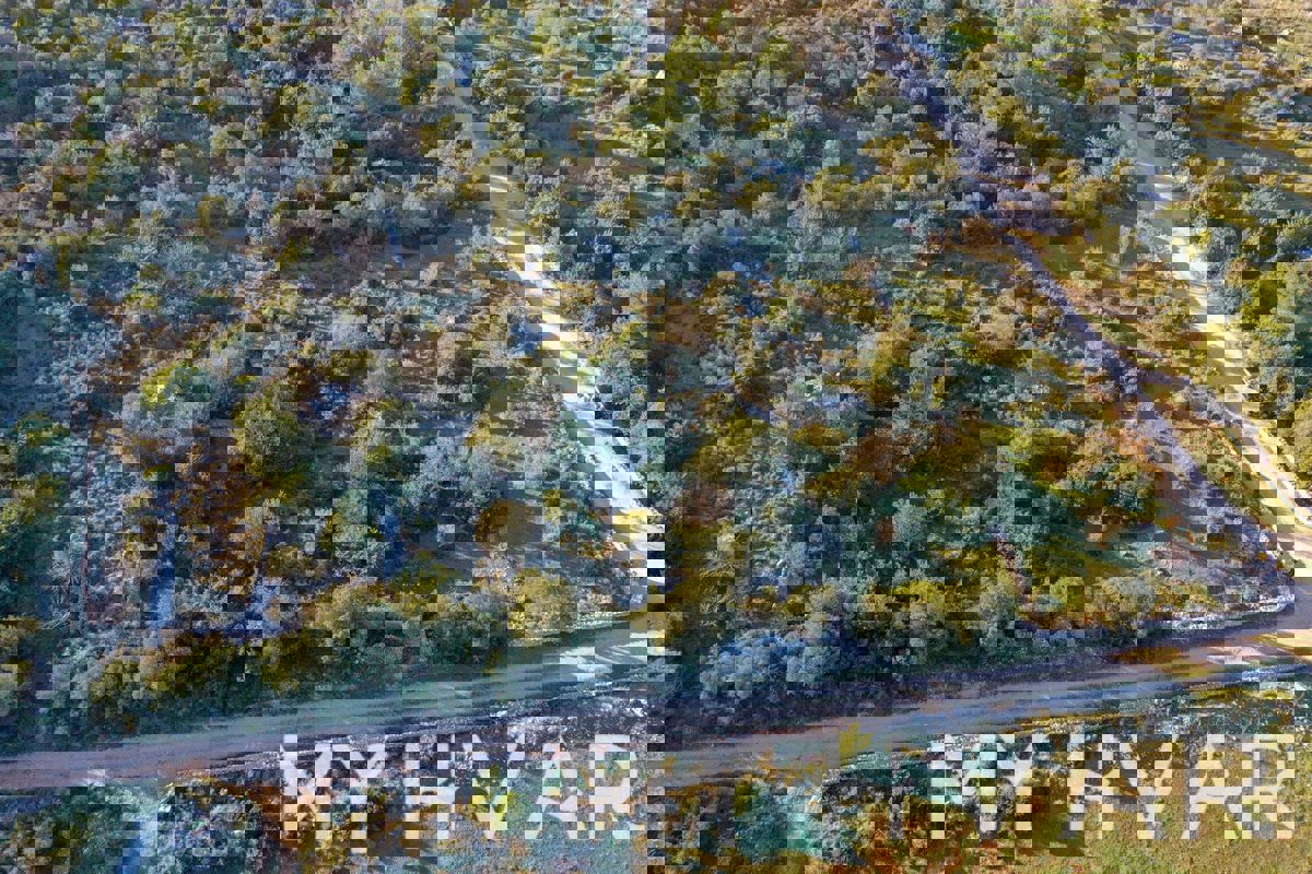 Campo agricolo ad Ager con rifinitura dalmata