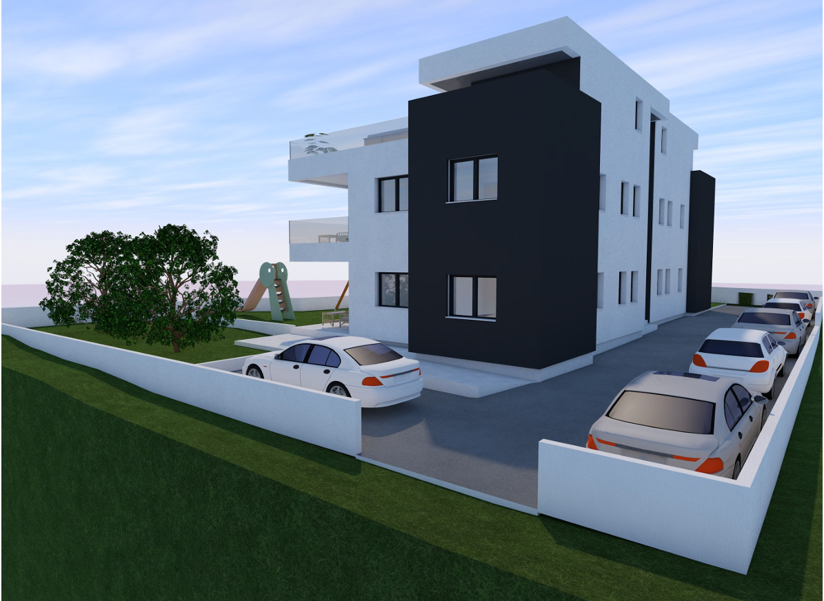Vodice - **NUOVA COSTRUZIONE** Appartamento S4 con terrazza sul tetto