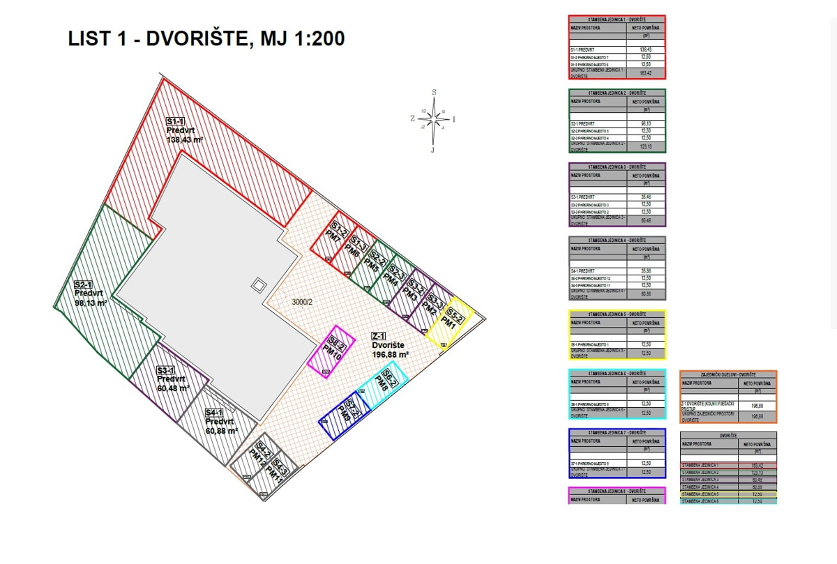 Vodice - Appartamento duplex S3, 112,61 m2, posizione tranquilla - NUOVA COSTRUZIONE