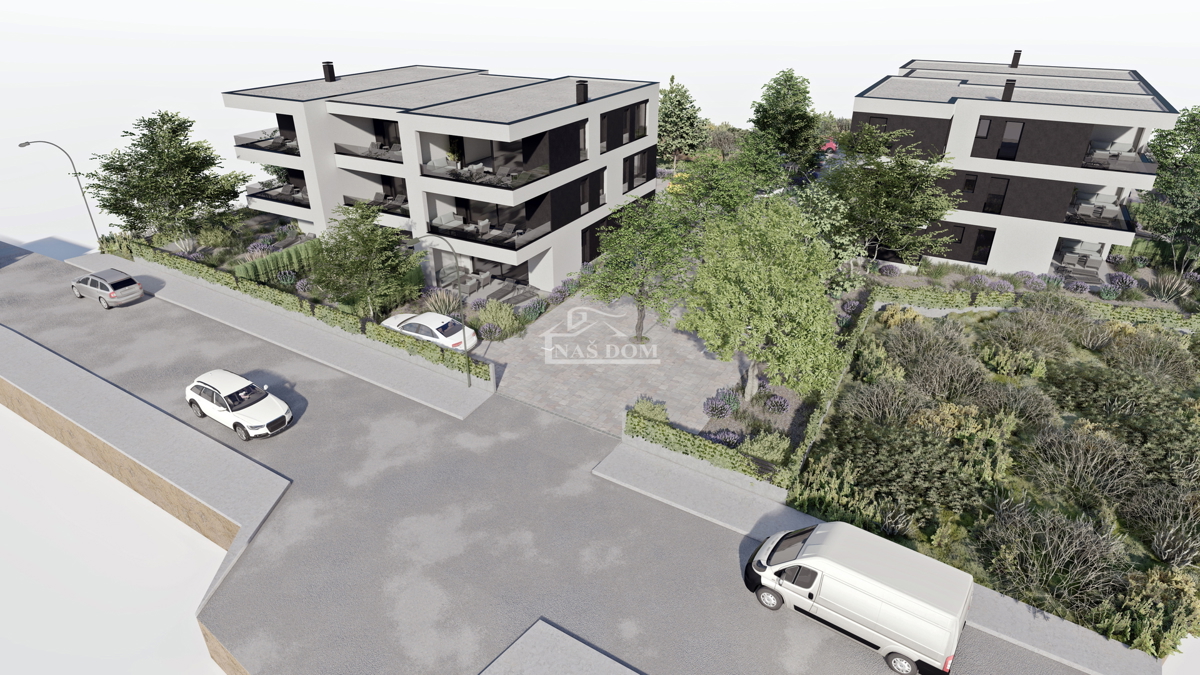 Vodice, SRIMA-** NUOVA COSTRUZIONE** S6 Appartamento con vista mare, 300m dalla spiaggia