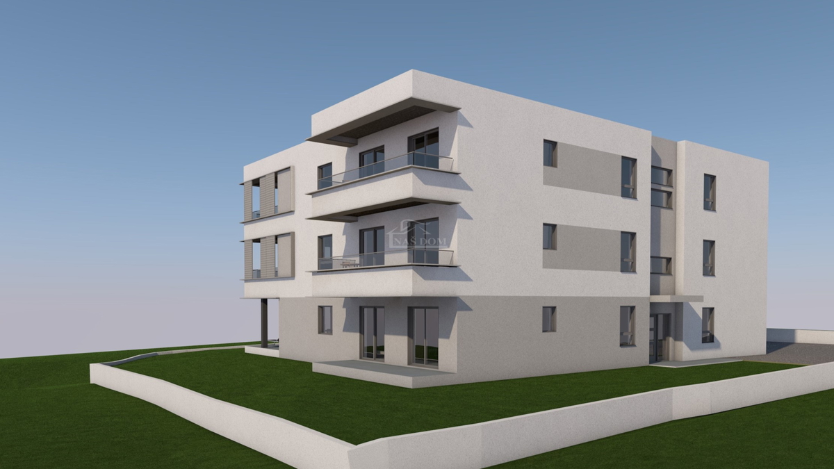 Vodice - Appartamento S4, 1° PIANO, vista mare - Nuova costruzione