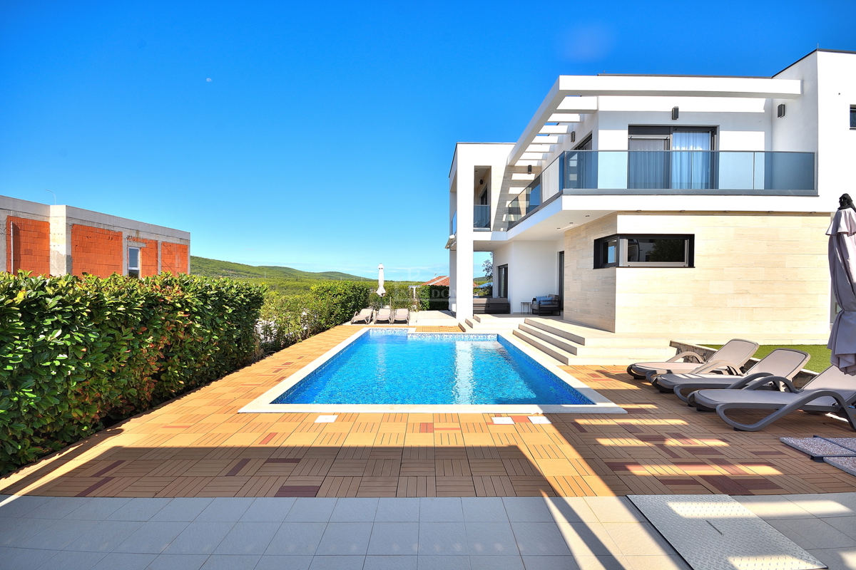 Vodice - villa con vista mare