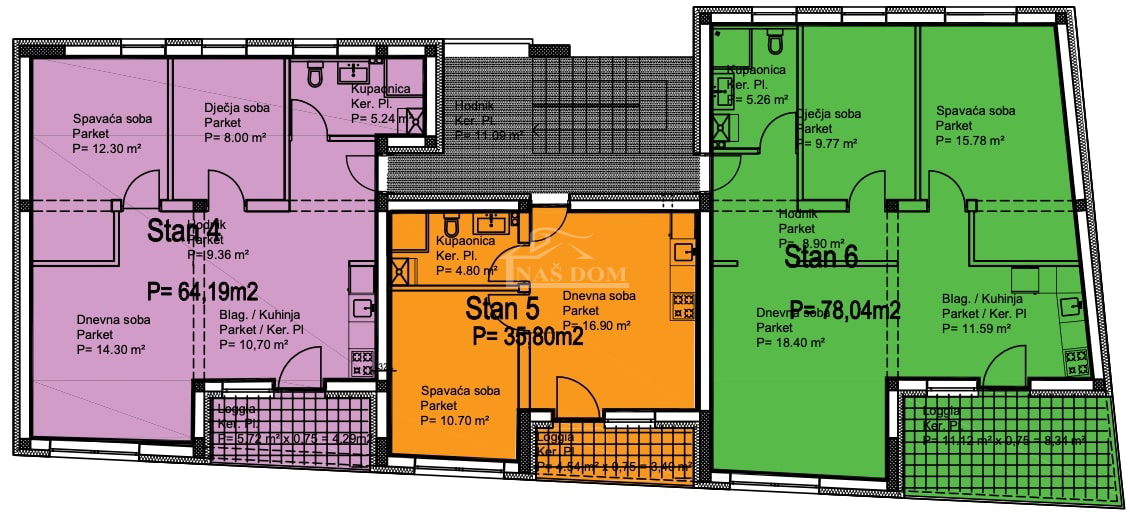 Vodice, SRIMA - **NUOVA COSTRUZIONE** Appartamento S2 al primo piano, a 20 m dalla spiaggia
