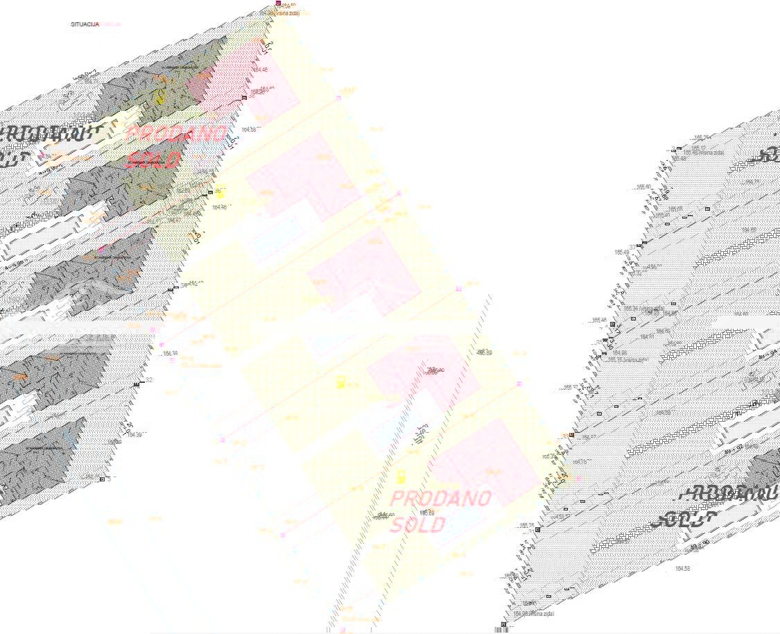 Stankovci, Radašinovci - terreno con permesso di costruzione per una casa con piscina