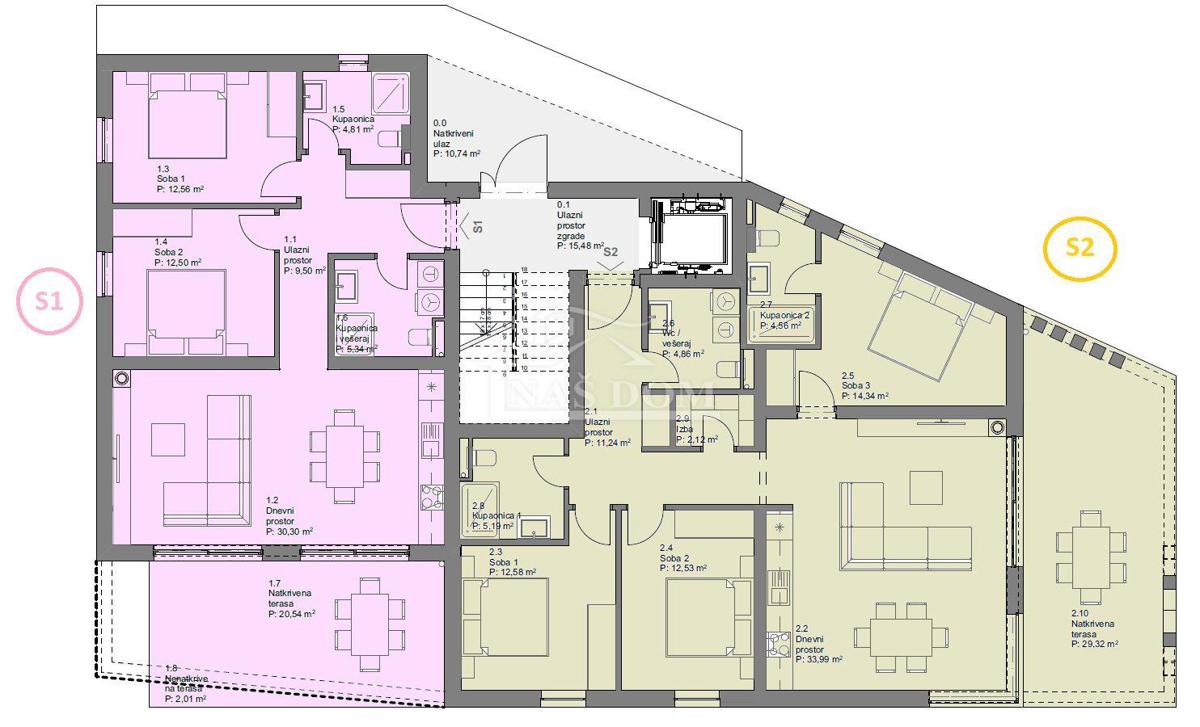 Tribunj - Appartamento di lusso S1 con giardino, a 400 m dal mare