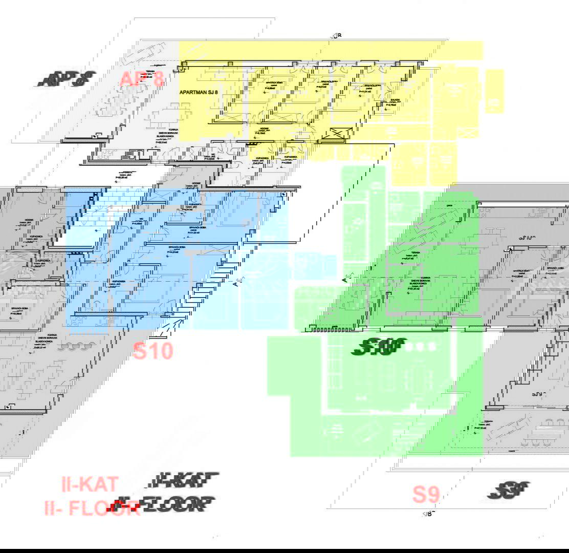 Appartamento di lusso S10 con terrazza panoramica, a 50 m dalla spiaggia
