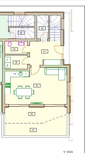 Vodice, Srima - **NUOVA COSTRUZIONE** Casa S2 a 250 m dalla spiaggia