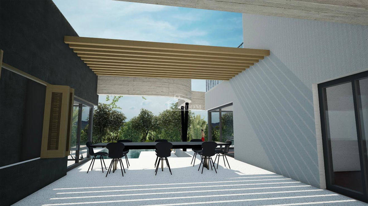Vodice - Villa di lusso di design con piscina - grezzo