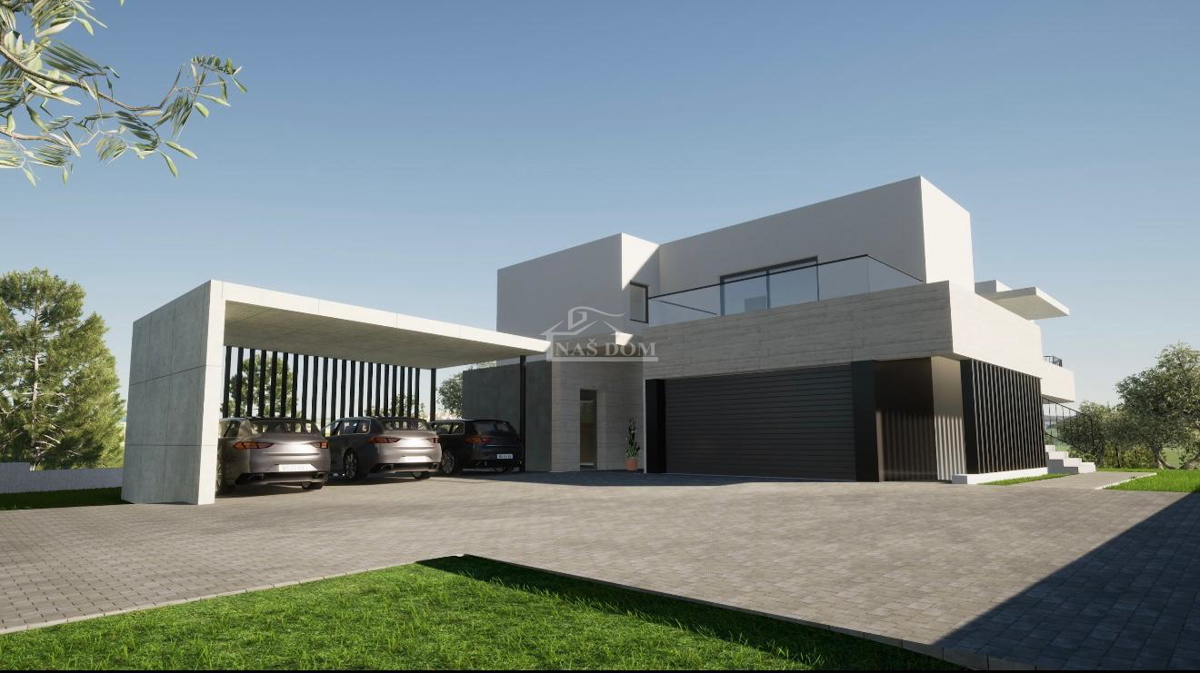 Vodice - Villa di lusso di design con piscina - grezzo