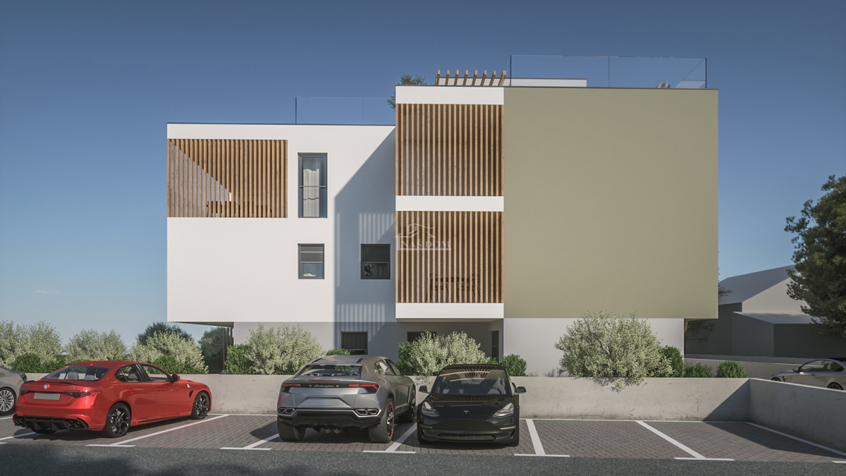 Vodice - Appartamenti in nuova costruzione, a soli 800 m dalla spiaggia