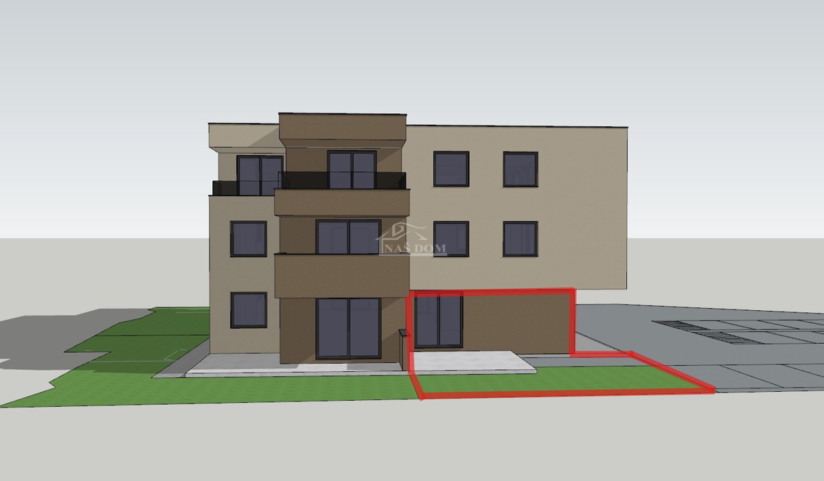 Vodice - prevendita - Appartamento bilocale S3 con giardino