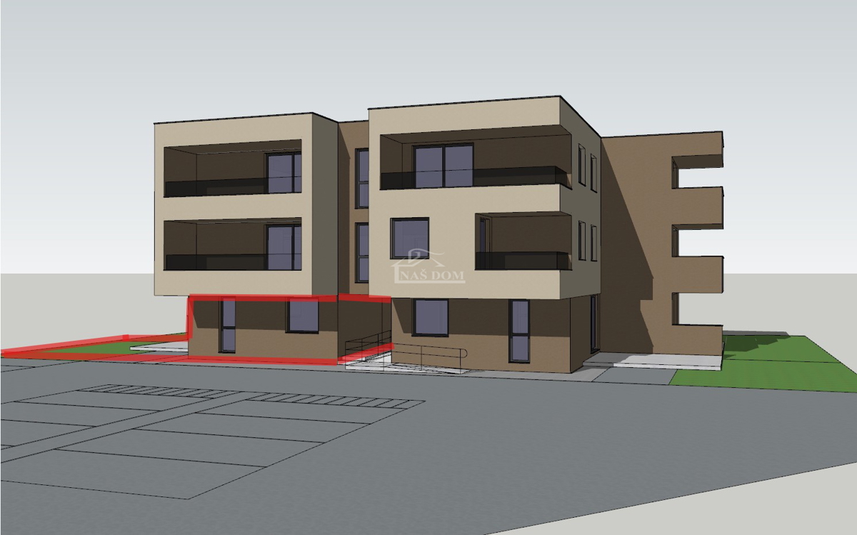 Vodice - prevendita - Appartamento bilocale S3 con giardino