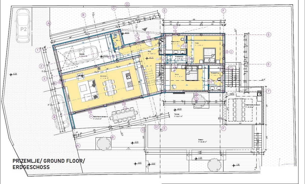 Vodice - moderna villa con piscina, vista mare