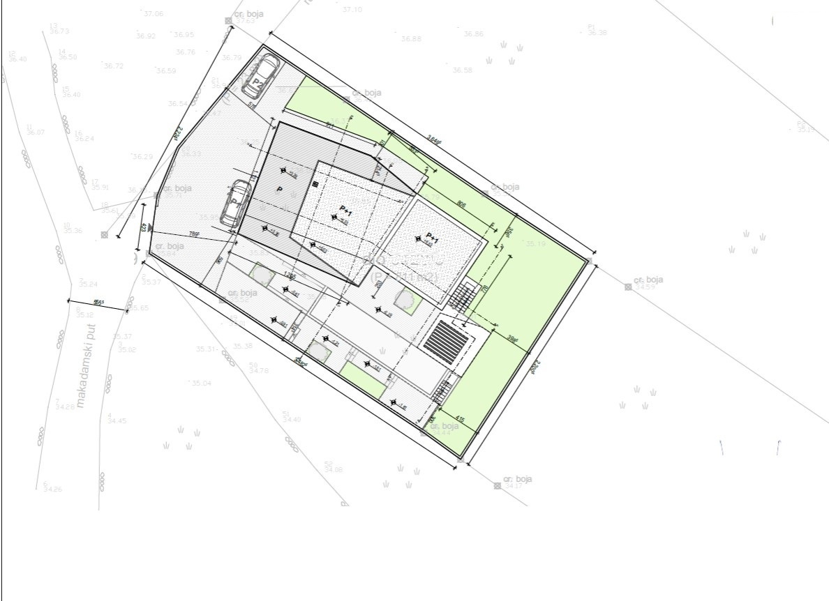 Vodice - moderna villa con piscina, vista mare