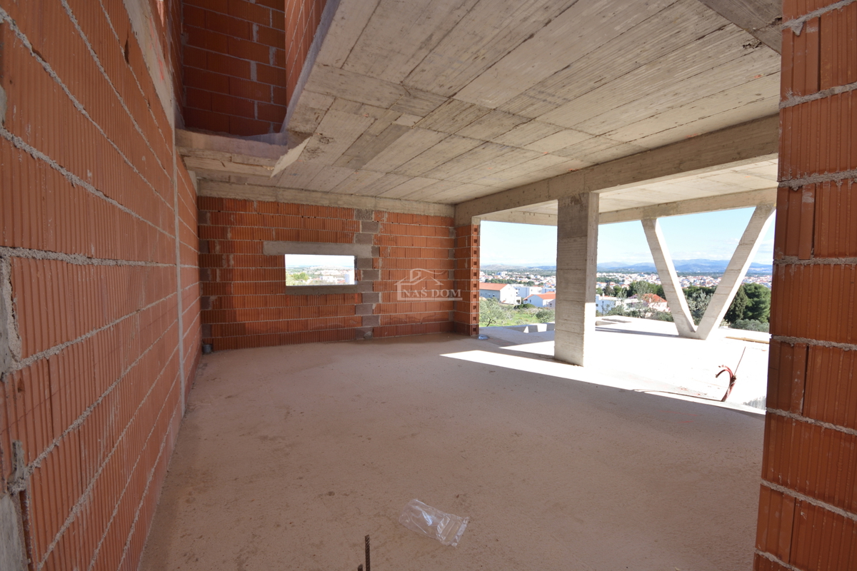 Vodice - Lussuosa casa bifamiliare S1 con vista mare