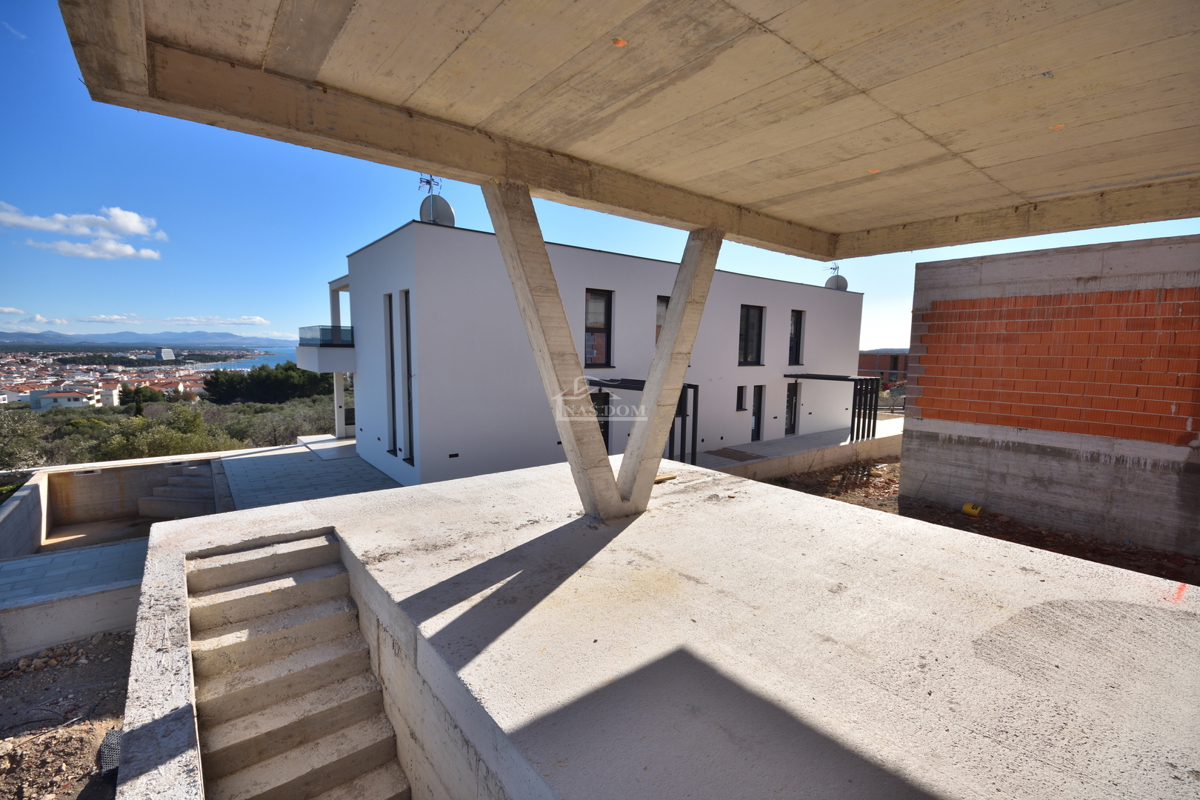 Vodice - Lussuosa casa bifamiliare S1 con vista mare