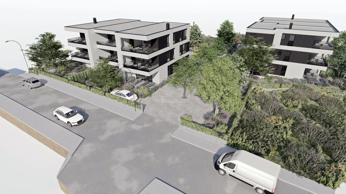 Vodice, SRIMA - Appartamento S7 con tre camere da letto, secondo piano, a 300 m dalla spiaggia