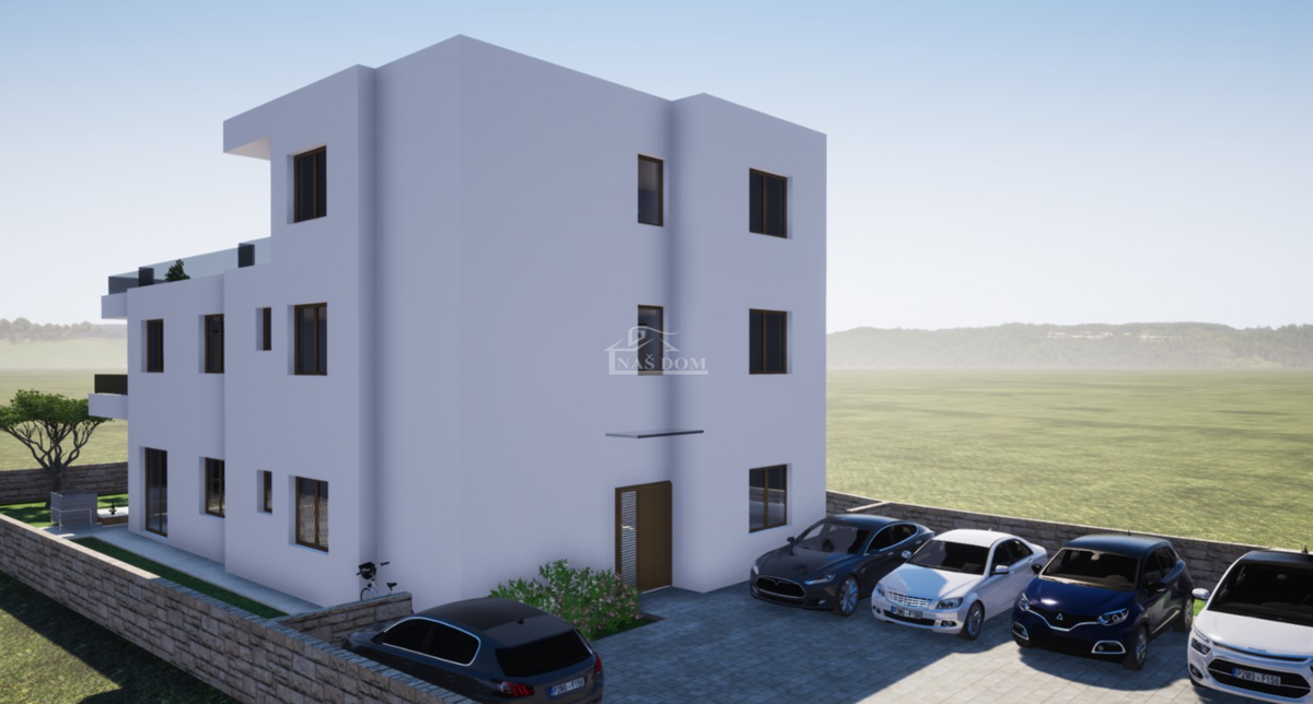 Tribunj, Sovlje - appartamento con terrazza sul tetto, vista mare