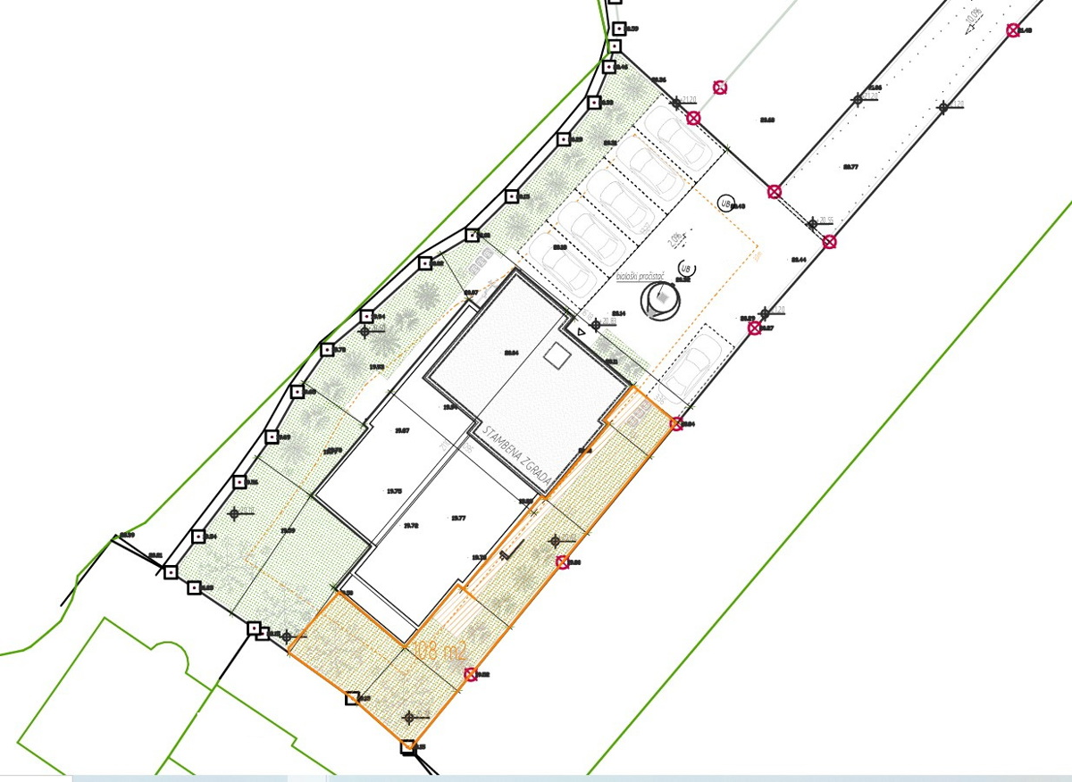 Tribunj, Sovlje - appartamento con terrazza sul tetto, vista mare