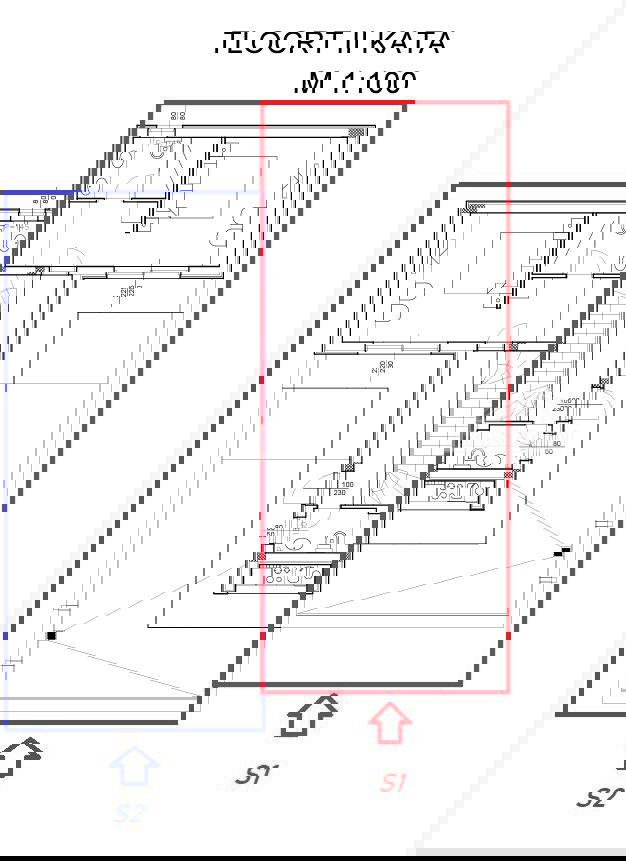 Vodice - terreno con permesso di costruzione, 1100 m dalla spiaggia