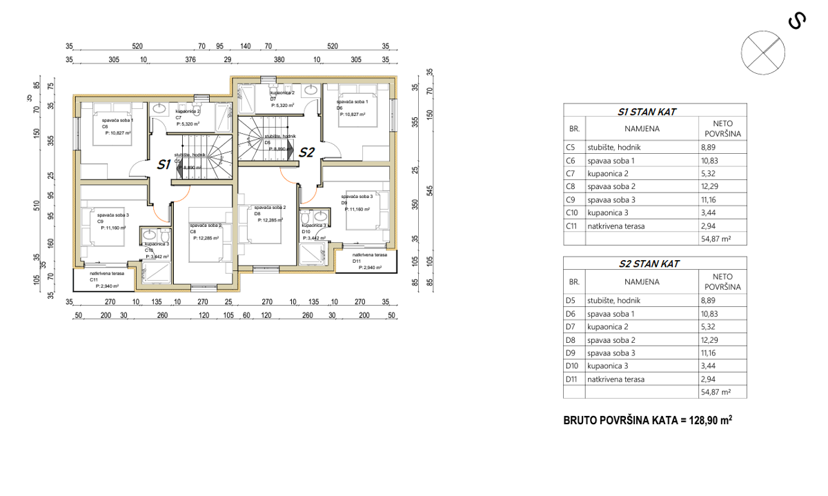 Vodice - **NEW BUILD** semi-detached house in a quiet location