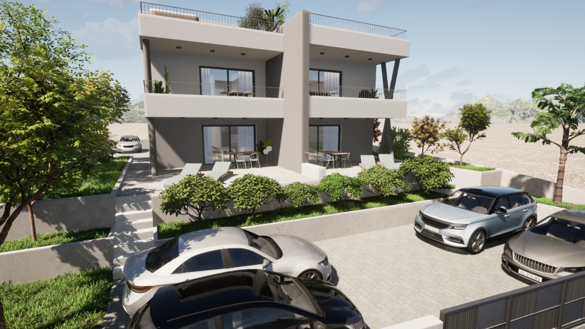 Vodice **NUOVA COSTRUZIONE * Appartamento S1 con giardino in posizione tranquilla